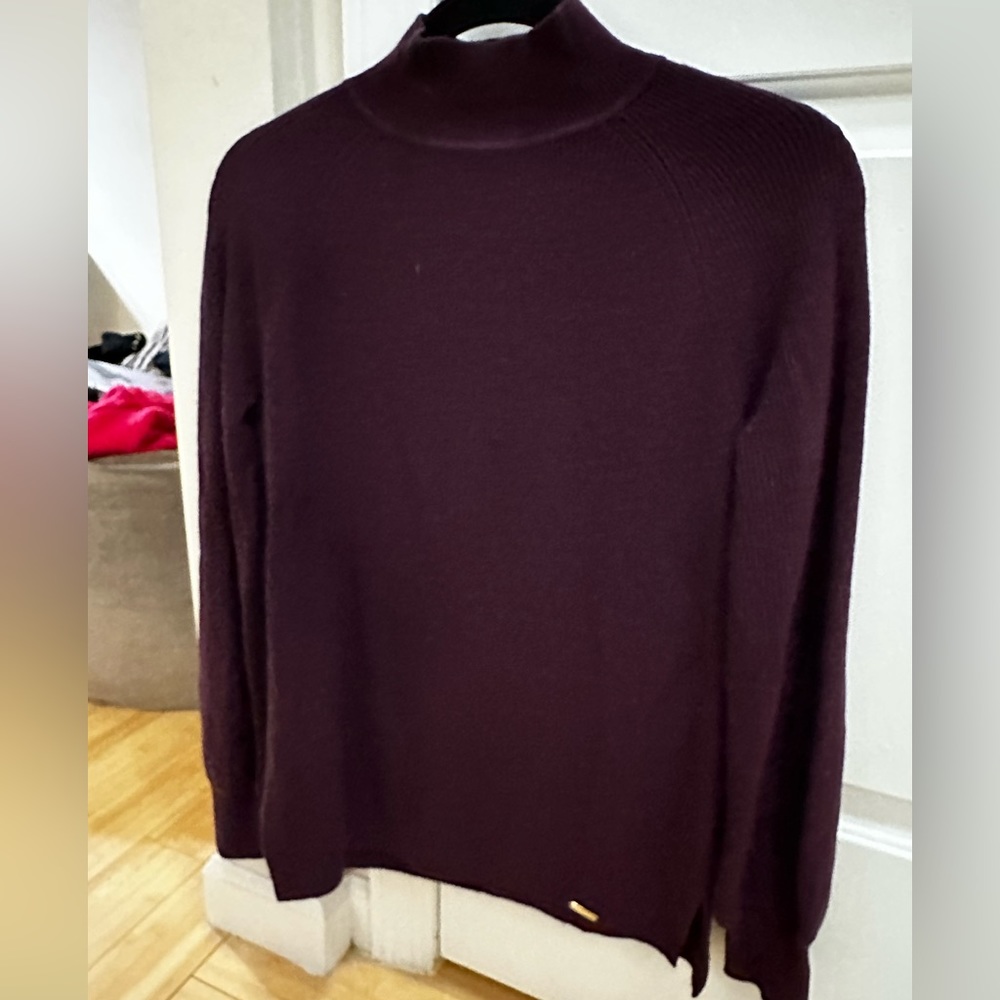 Calvin Klein Plum Sweater Extra Small
